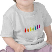 Rainbow Gnomes t-shirts