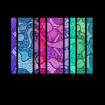 RAINBOW GOANNA Tshirt by Mundara