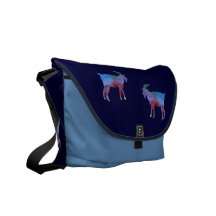 Rainbow Goats Courier Bags