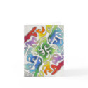 Rainbow Goddess Forms Note Card by OcelotDreamer Rainbow Goddess Forms Note Card