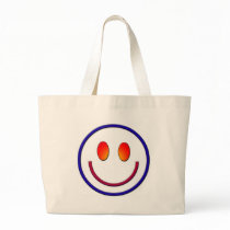 Rainbow Gradient Smiley Face bags