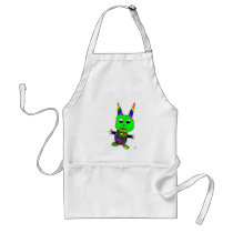 Rainbow gremlin aprons