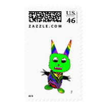 Rainbow gremlin postage