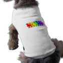 Rainbow GSP pet clothing