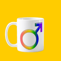 Rainbow Guy Mugs mugs