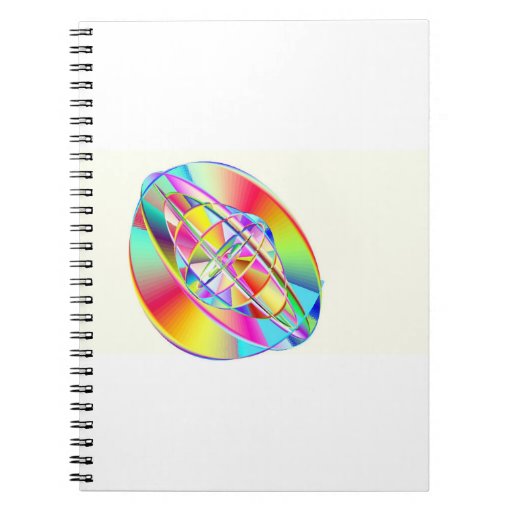 Rainbow Gyroscope Notebook