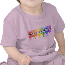 Rainbow Happy Chanukah 2-Sided Infant T-Shirt