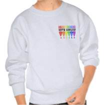 Rainbow Happy Chanukah 2-Sided Kids' Sweatshirts
