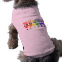 Rainbow Happy Chanukah Dog Shirts pet clothing by yosefdreams Rainbow Happy Chanukah Dog Shirts pet clothing