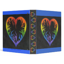 Rainbow Heart binders