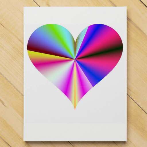 Rainbow Heart Chocolate Countdown Calendar