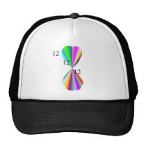 Rainbow Heart Clothes hats