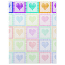Rainbow Heart Quilt Pattern Customized Letterhead
