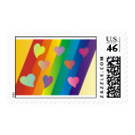 Rainbow Heart Stamps