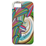 Rainbow Heart Swirl iPhone 5 Cover