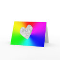 Rainbow heart template cards by partypassion Rainbow heart template cards