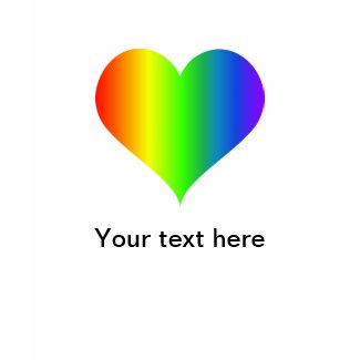 Rainbow Heart shirt