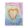 Rainbow Heart What Cancer Cannot Do Postcards