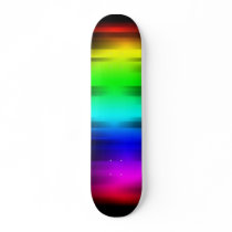 Rainbow Heartbeat Skate Boards