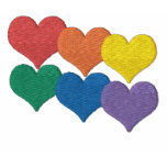 Rainbow Hearts