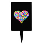 heart, hearts, rainbow, confetti, colorful,