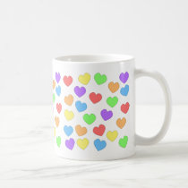 Rainbow Hearts Mug 0001 mugs