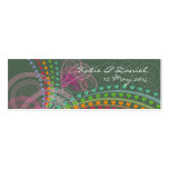 Rainbow Hearts Pink Swirls Thank You / Gift Tag Rainbow Hearts Pink Swirls Thank You / Gift Tag