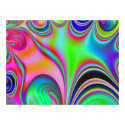 Rainbow Hippie Fractal Poster posters