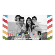 RAINBOW Holiday Photo Card