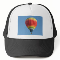 Rainbow hot air baloon mesh hats