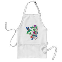 Rainbow Hummingbird Apron