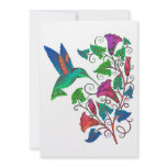Rainbow Hummingbird Invitations
