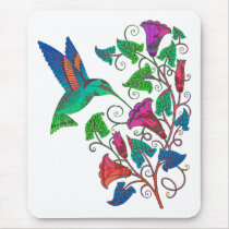 Rainbow Hummingbird Mousepad