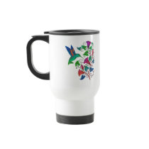 Rainbow Hummingbird Coffee Mugs