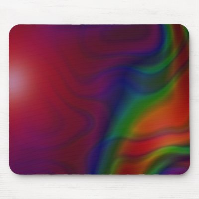 Rainbow Ice Mousepad by kilwar