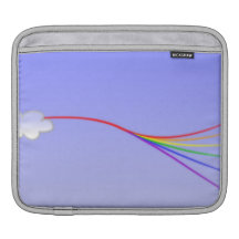 Rainbow in the Clouds Ipad Sleeve
