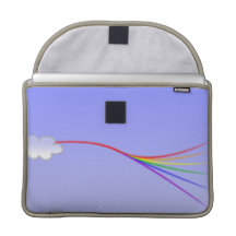 Rainbow in the Clouds Macbook Sleeve Sleeves For MacBook Pro
