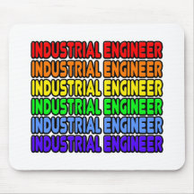 Rainbow Industrial Engineer Mouse Pad
