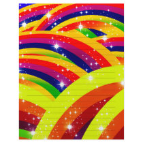 rainbow invasion customized letterhead