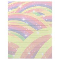 rainbow invasion light custom letterhead