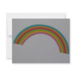 rainbow personalized invites