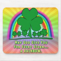 RAINBOW - IRISH BLESSING MOUSE PAD