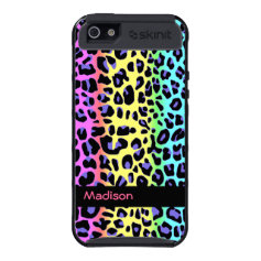 Rainbow Jaguar Custom iPhone 5 Case