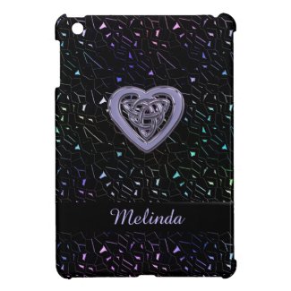 Rainbow Jeweled Sparkles with Celtic Heart Knot