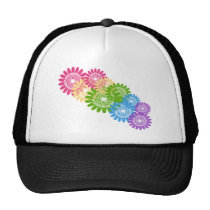 Rainbow joy-greeting hats
