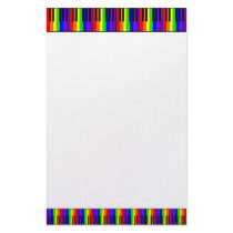 Rainbow Keyboard stationery