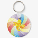 Rainbow Keychain by Willowdesign Rainbow Keychain