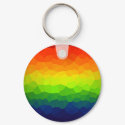 Rainbow Keychain by PridePostage Rainbow Keychain