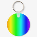 Rainbow keyring keychains