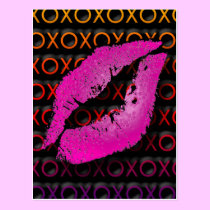 Rainbow Kisses postcards